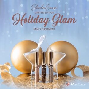 [NWT] Limited Edition ShadowSense Holiday Glam Minis Ornament Collection